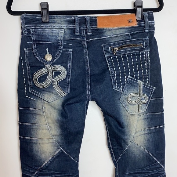 Jrag Jeans JRW 4904 dark blue partially washed Size 26 - Picture 14 of 15